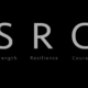 Text with a black background: S R C Strength Resilience Courage