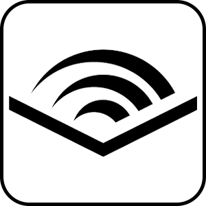 Audible Icon that represents a book opening.